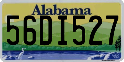 AL license plate 56DI527