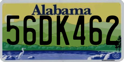 AL license plate 56DK462