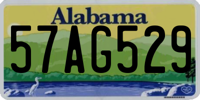 AL license plate 57AG529