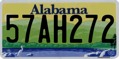 AL license plate 57AH272