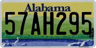 AL license plate 57AH295