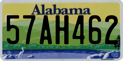 AL license plate 57AH462
