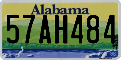 AL license plate 57AH484