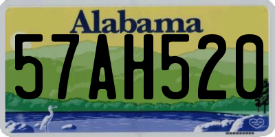 AL license plate 57AH520