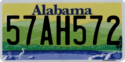 AL license plate 57AH572