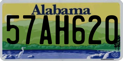 AL license plate 57AH620
