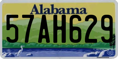 AL license plate 57AH629