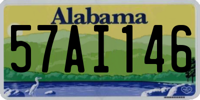 AL license plate 57AI146