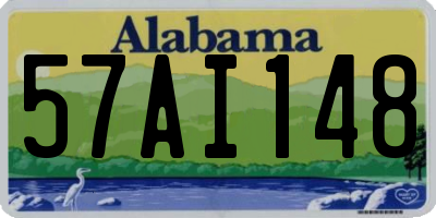 AL license plate 57AI148