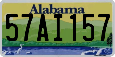 AL license plate 57AI157