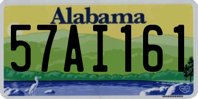 AL license plate 57AI161