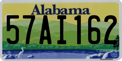 AL license plate 57AI162