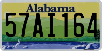 AL license plate 57AI164