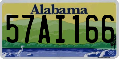 AL license plate 57AI166
