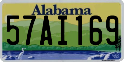 AL license plate 57AI169