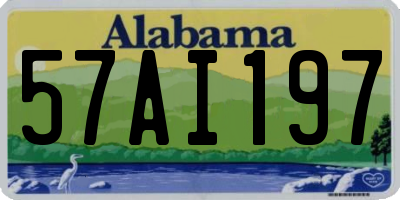 AL license plate 57AI197