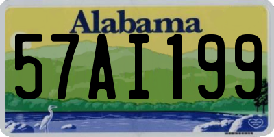 AL license plate 57AI199