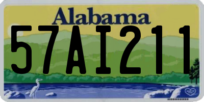 AL license plate 57AI211