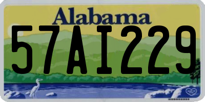 AL license plate 57AI229