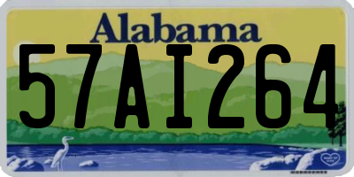 AL license plate 57AI264