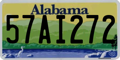 AL license plate 57AI272