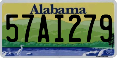AL license plate 57AI279