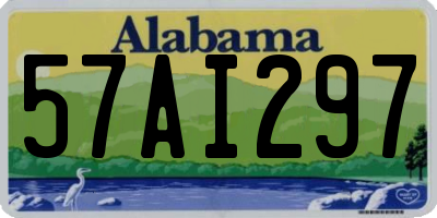 AL license plate 57AI297