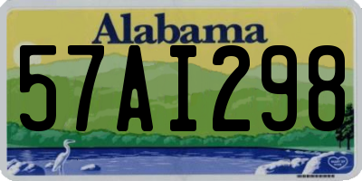 AL license plate 57AI298