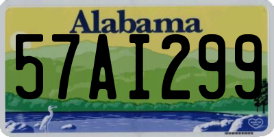 AL license plate 57AI299