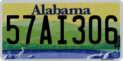 AL license plate 57AI306