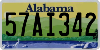 AL license plate 57AI342