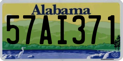 AL license plate 57AI371