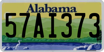 AL license plate 57AI373