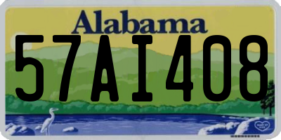 AL license plate 57AI408