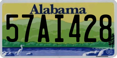 AL license plate 57AI428