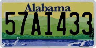 AL license plate 57AI433