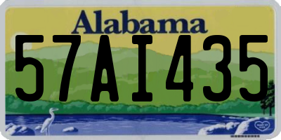 AL license plate 57AI435
