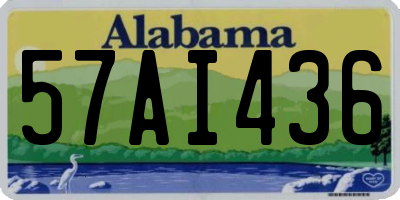 AL license plate 57AI436