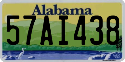 AL license plate 57AI438