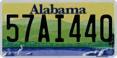 AL license plate 57AI440