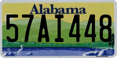 AL license plate 57AI448