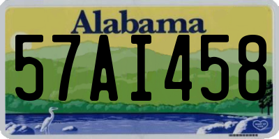 AL license plate 57AI458