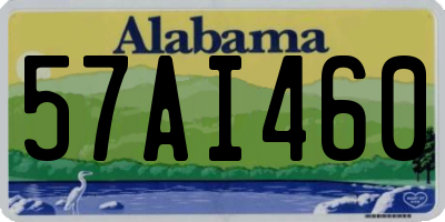 AL license plate 57AI460