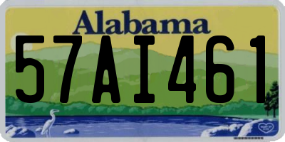 AL license plate 57AI461