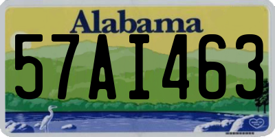 AL license plate 57AI463
