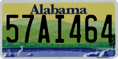 AL license plate 57AI464