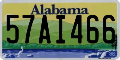 AL license plate 57AI466