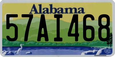 AL license plate 57AI468