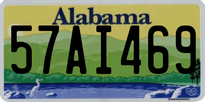 AL license plate 57AI469