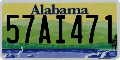 AL license plate 57AI471